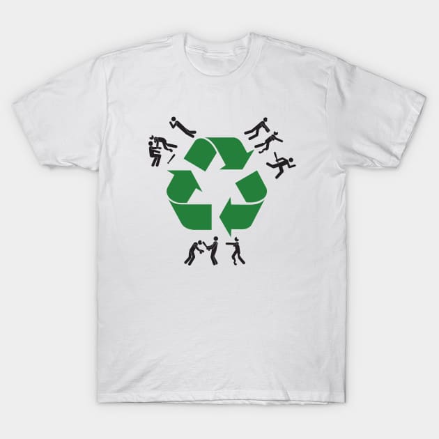 Zombie Recycling T-Shirt by joefixit2